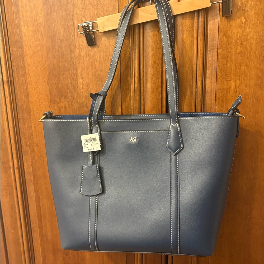 Laura Petites Blue Tote Bag